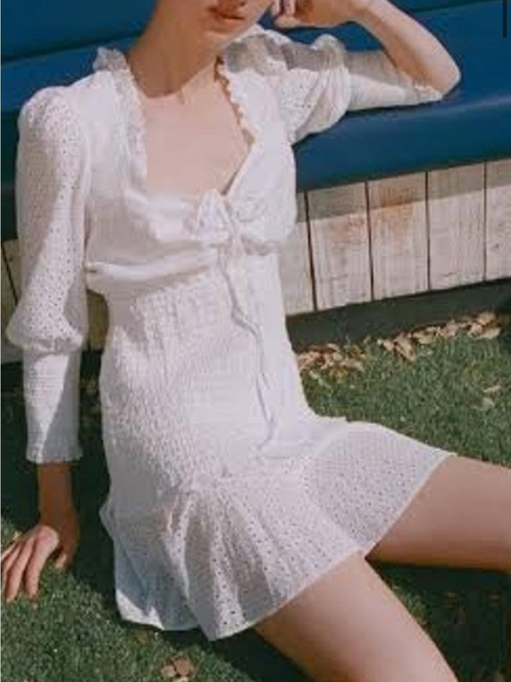 HANSEN & GRETEL - ROSLYN DRESS - DAISY ANGLAISE Size XS